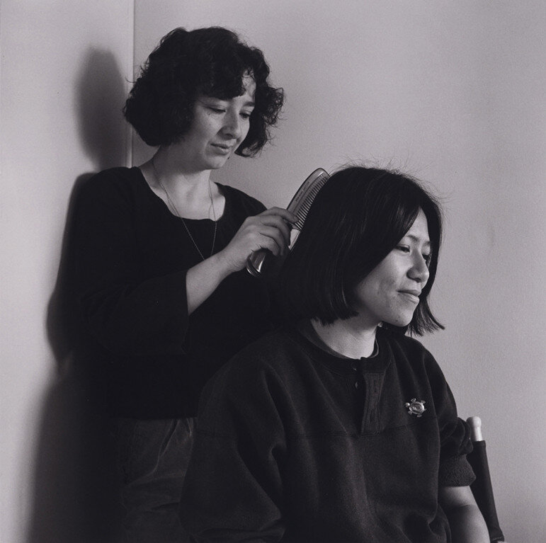 Mariana Combing June’s Hair (Mariana Romo-Carmona and June Chan), 1988