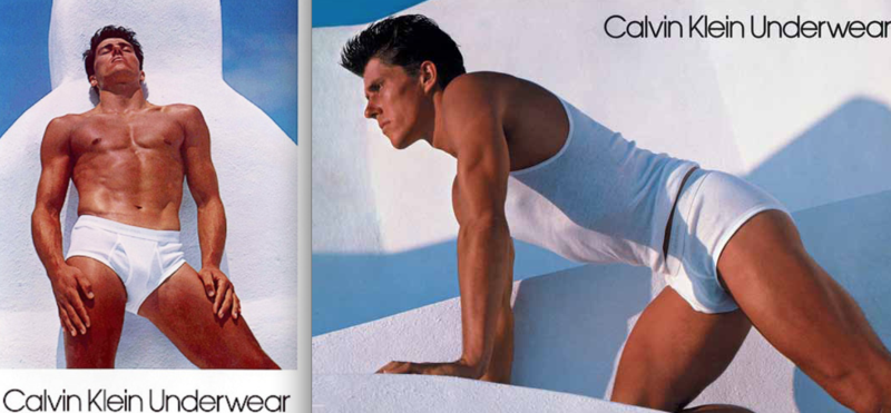 Брюс Вебер Реклама чоловічої білизни Calvin Klein (1982)