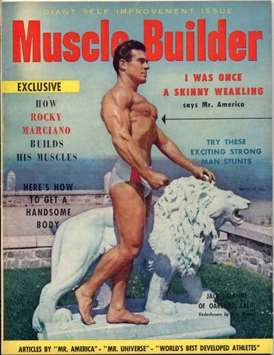 Обкладинки журналів Muscle Builder