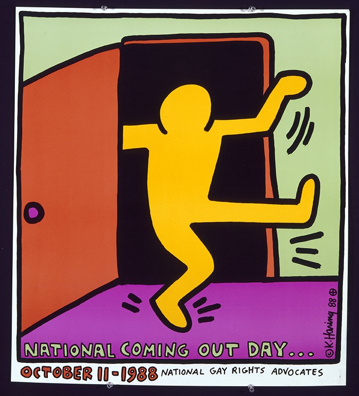 «Національний день Камінг-ауту» Кіт Харінг, 1988