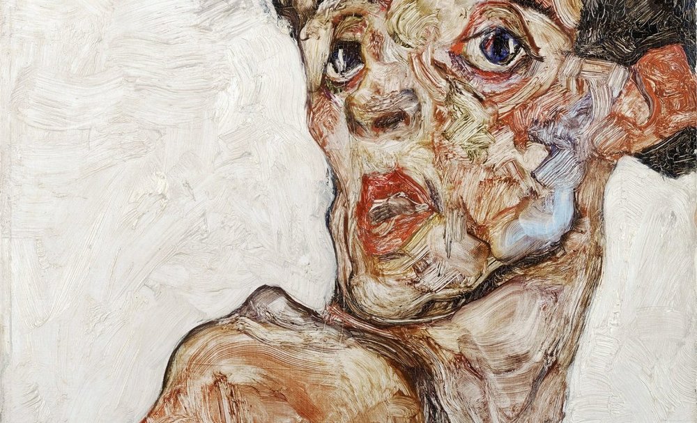 Автопортрет з голим піднесеним плечем. Світлина: arttube.ru