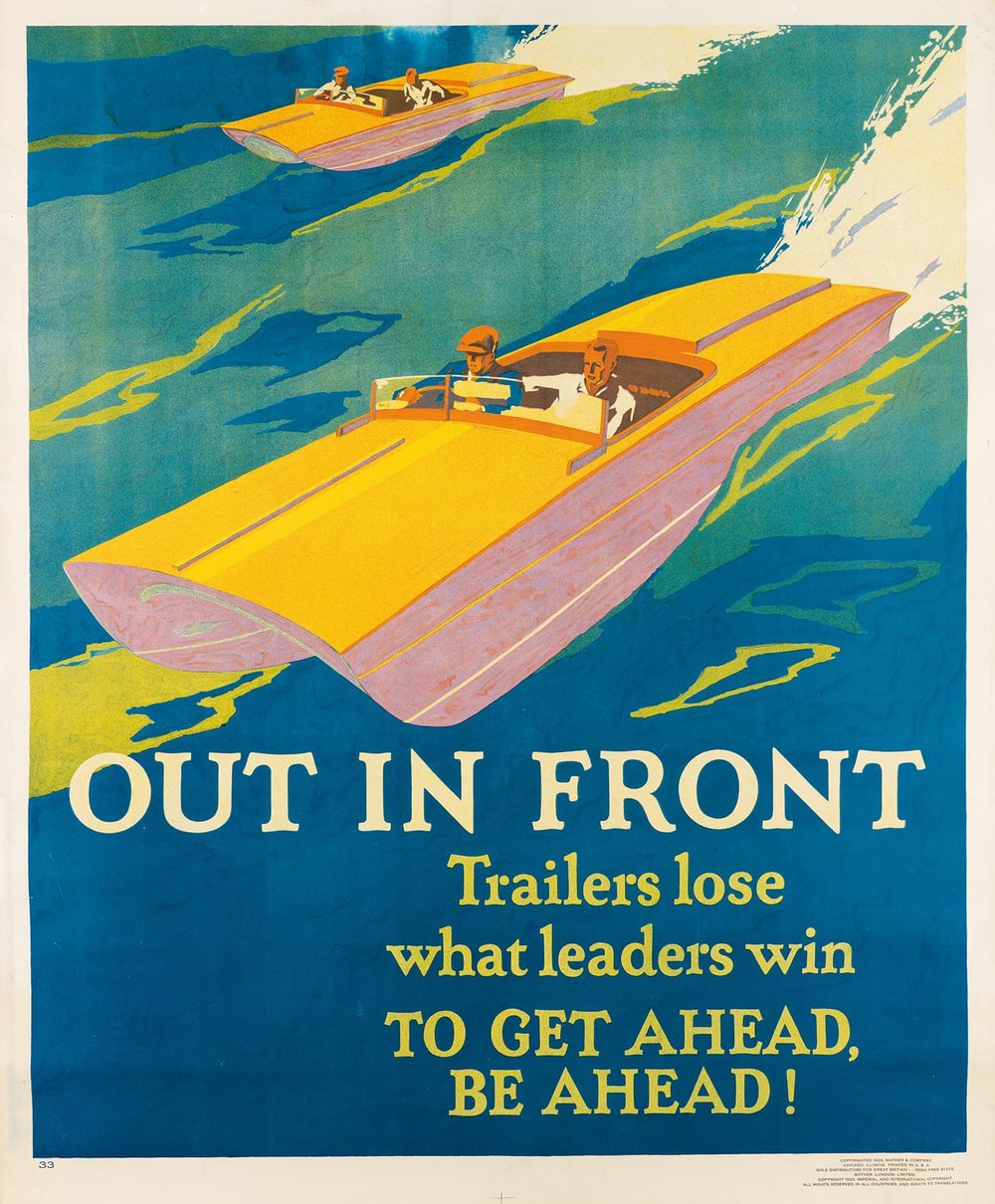 Out in Front/To Get Ahead, Be Ahead!, 1929