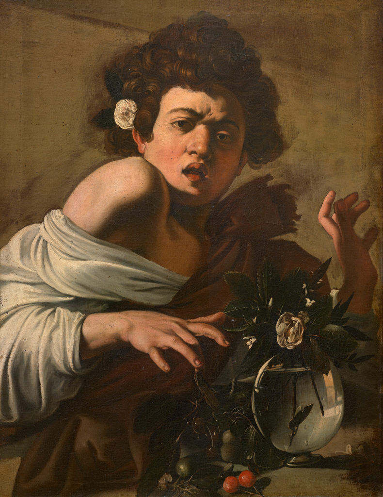 Караваджо, «Хлопчик, укушений Ящером» Світлина: Florenz, Fondazione Roberto Longhi
