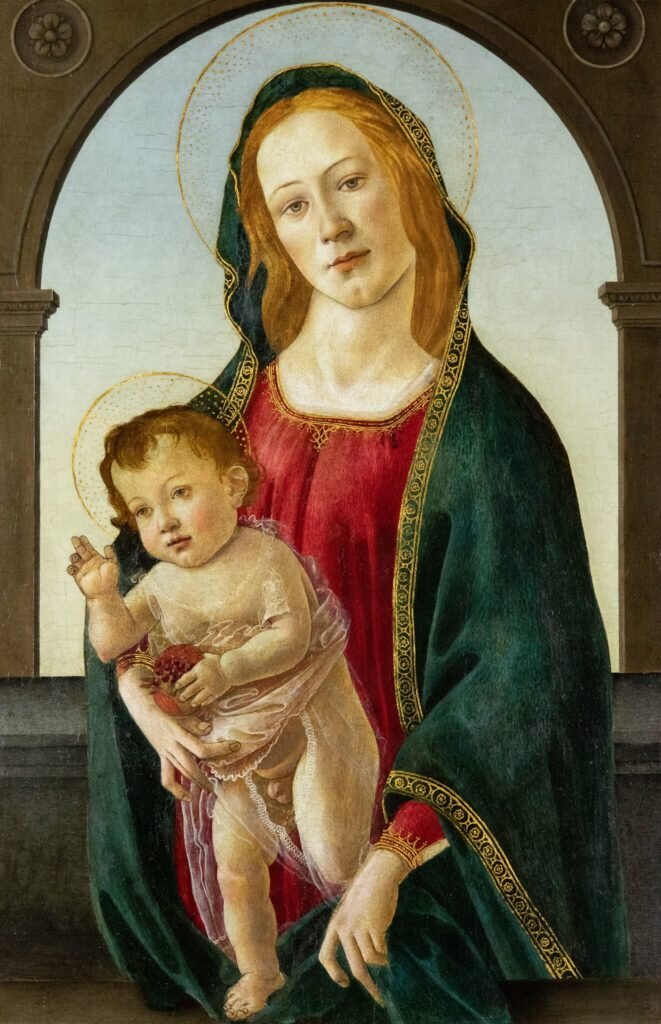 Сандро Боттічеллі Virgin and Child with a Pomegranate, близько 1500 рік. Світлина:
